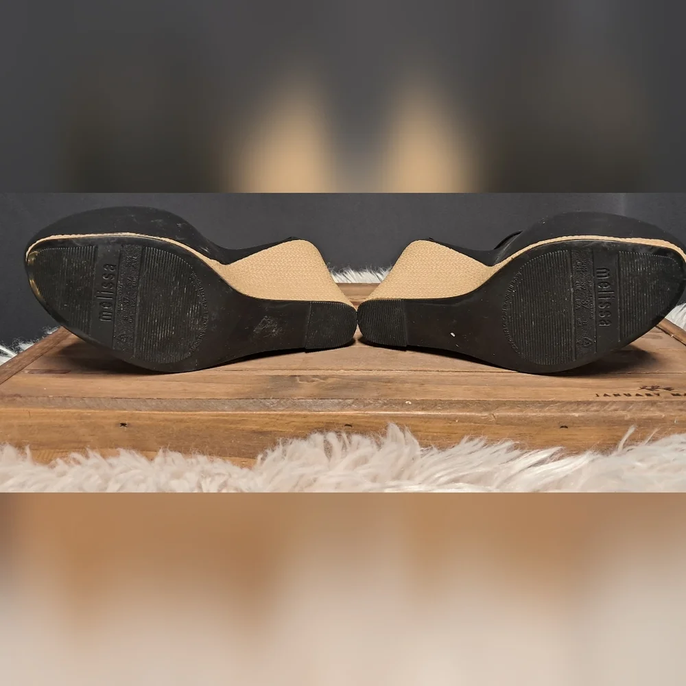 Melissa Peace VI Wedge Sandals Size 8 - Picture 9 of 9